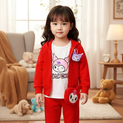 Superior Quality 4 Piece Hooded Winter Dress With Bag