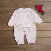 Little Jolly Baby Boy Baby Girl Quilted Winter Romper