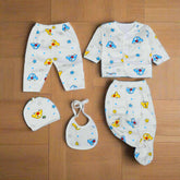 Cars Fun Baby Boy Baby Girl 5 Piece New Born Winter Starter Set