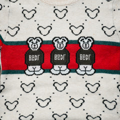 Little Bear Baby Boy Baby Girl 2 Piece Woolen Winter Dress