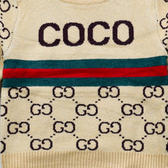 Coco Melon Baby Boy Baby Girl 2 Piece Woolen Winter Dress