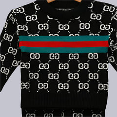 Comfy Style Baby Boy Baby Girl 2 Piece Woolen Winter Dress