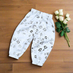 Chic Cross Frills Sleeveless Top & Contrast Leopard Print Pants Set with Summer Hat - Perfect for Casual Outings & Events