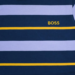 Boss Wide Stripes Design Cotton Boys T-Shirt
