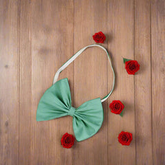 Toddler Girls Off-Shoulder Ruffle Top with High-Waisted Belted Shorts & Matching Bow Headband – 3-Piece Summer Outfit (3 Months to 4 Years)