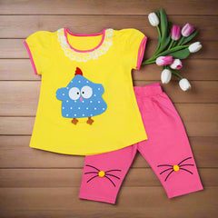 2 Piece Girls Star Chick Shirt/Shorts Set