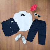 Elegant 3-Piece Boys' Formal Outfit Set – Perfect for Weddings, Parties & Birthdays
