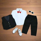 Classic 3-Piece Boys' Formal Outfit Set – Perfect for Weddings, Parties & Birthdays