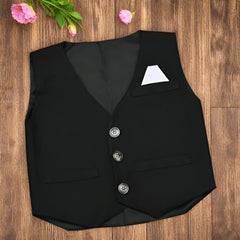 Elegant 3-Piece Boys' Formal Outfit Set – Perfect for Weddings, Parties & Birthdays