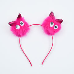Girls Modern & Classic Kitty Slim Hair Headband