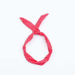 Trendy & Classic Polka Dot Printed Girls Headband Designs