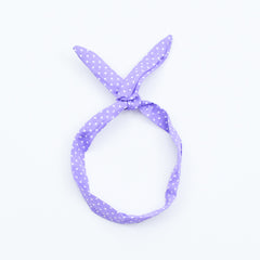 Trendy & Classic Polka Dot Printed Girls Headband Designs