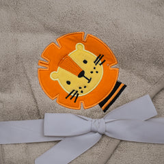 Luna King Lion Baby Hooded Bath Towel