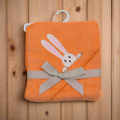 Luna Little Bunny Baby Hooded Bath Towel