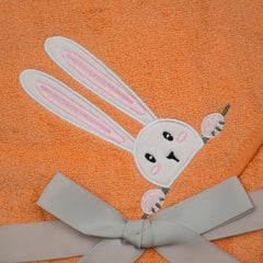 Luna Little Bunny Baby Hooded Bath Towel