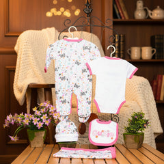 5 Piece Baby Girl Summer Dress Set