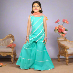 Sharara Kurti & Dupata Dress