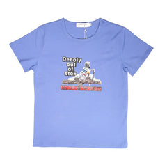 Premium Quality 100% Cotton Boys Round Neck Half Sleeves Dirt Bike T Shirt