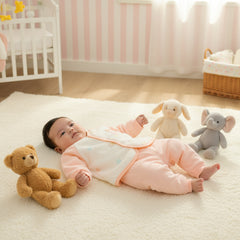 Little Ears Infants Baby Boy Baby Girl 2 Piece Quilted Dress