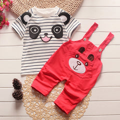 Superior Quality Baby Panda Baby Bear 2 Piece Toddler Girl Boy Dress