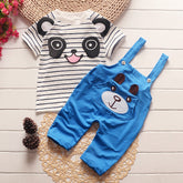 Superior Quality Baby Panda Baby Bear 2 Piece Toddler Girl Boy Dress