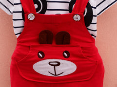 Superior Quality Baby Panda Baby Bear 2 Piece Toddler Girl Boy Dress