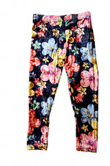 Dreams Floral Crystal Velvet Tights