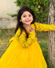 Shimmer & Shine Princess Gown – Girls' Party Dress with Sequin Bodice for Birthdays, Parties, Weddings & More (Ages 1–12 Years)