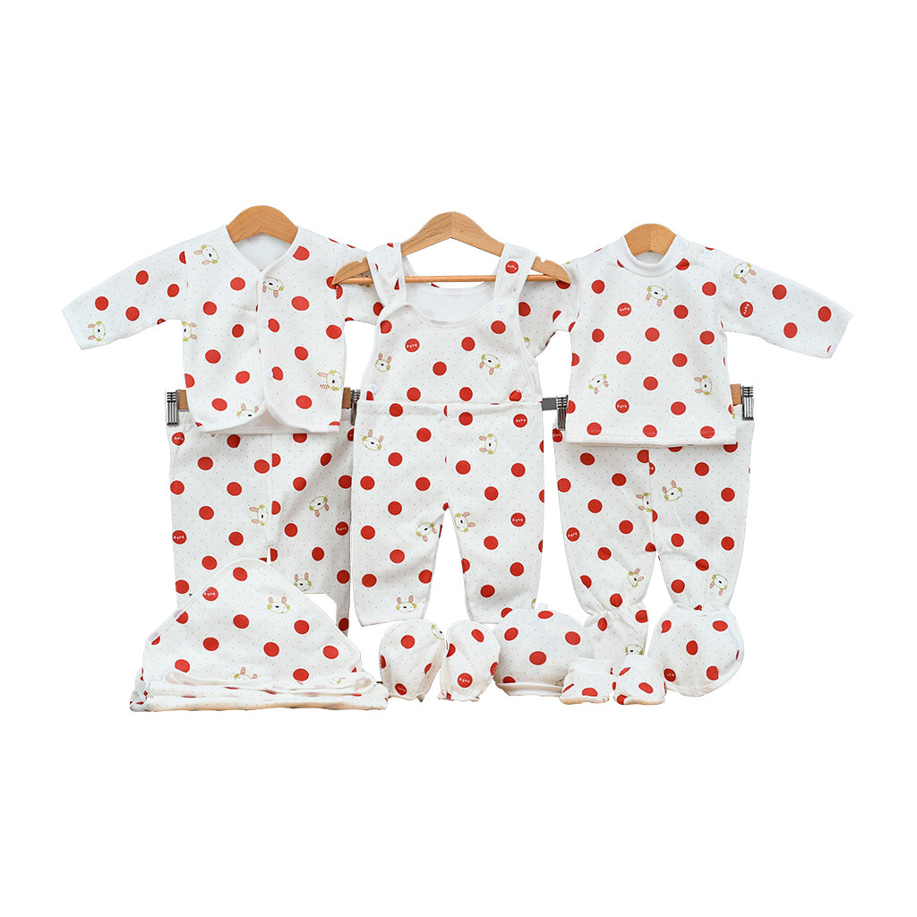 10 Pieces New Born Polka Dots Starter Set