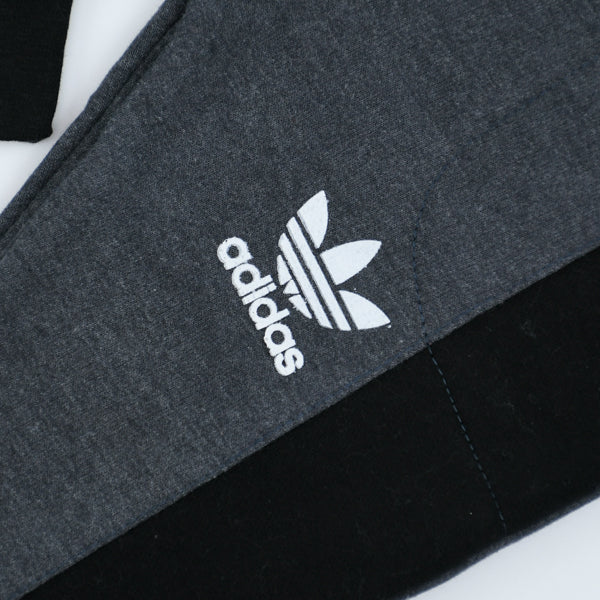 Wide Strap Pattern Adidas Logo Boy Track Suit Lounge Wear