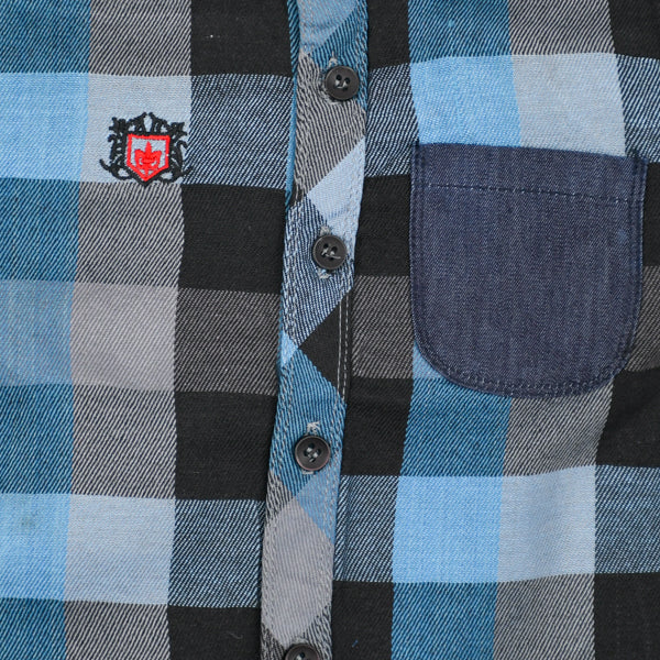 Checkered Boys Dress Shirt