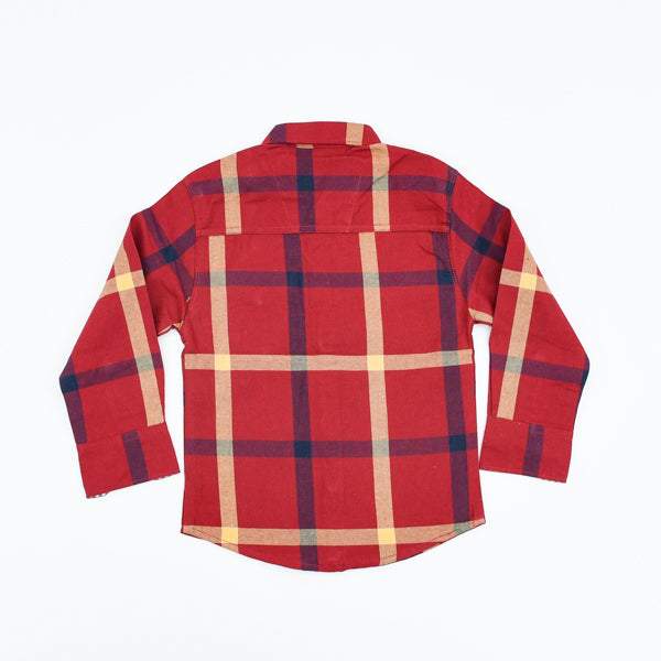 Checkered Boys Dress Shirt