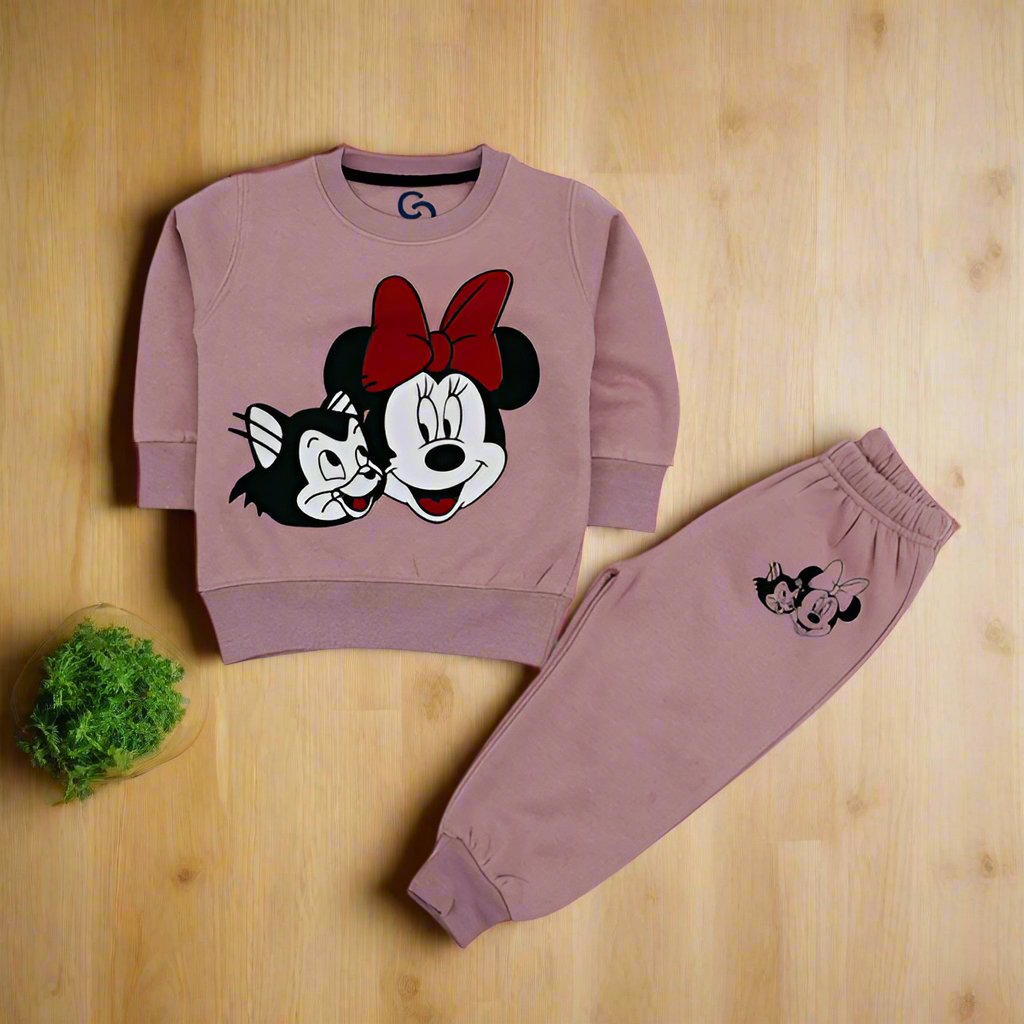 Minnie Girl Track Suit Lounge Wear