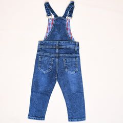 Girl Embroidered Detachable Dungaree Overall