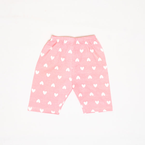 Hearts Doll 2 Pieces Shirt Shorts in Pink