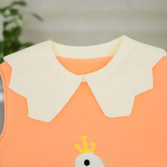 Sleeveless Swan Girls Sweater