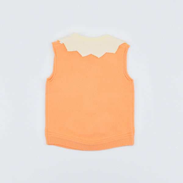 Sleeveless Swan Girls Sweater