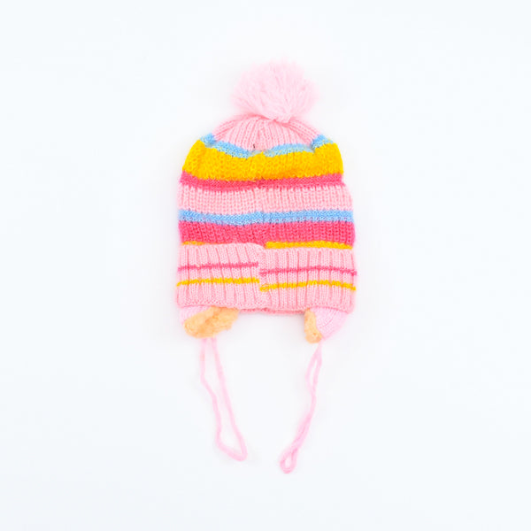 Kids Pom Pom Beanie