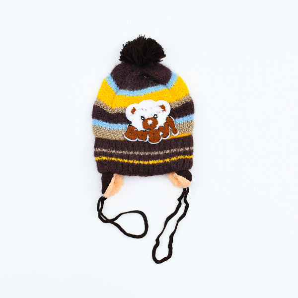 Kids Pom Pom Beanie