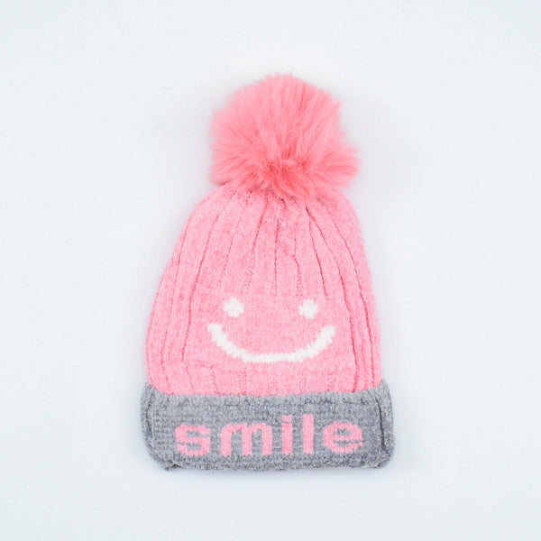 Stylish Smile Pom Pom Beanie