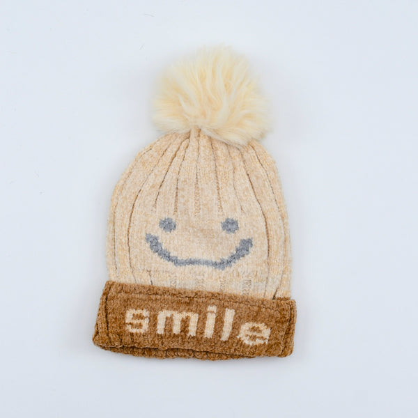 Stylish Smile Pom Pom Beanie