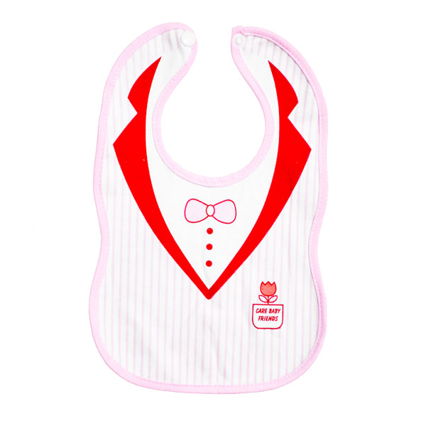 Lining Style Bowtie Suiting Dress Design Baby Bib