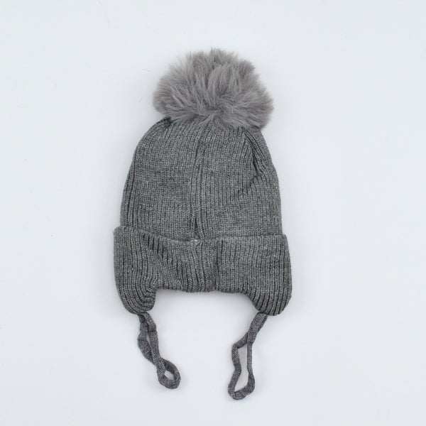 Stylish Rabbit Pom Pom Beanie