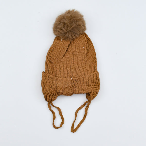 Stylish Rabbit Pom Pom Beanie