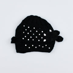 Kids Stones Embellished Beanie