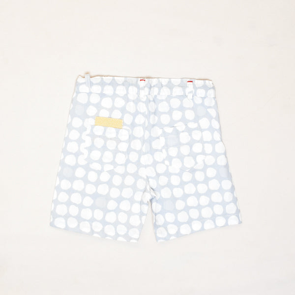 Butterfly Pattern Embroidered Cotton Girl Shorts