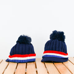 Kids Winter Pom Pom Cap