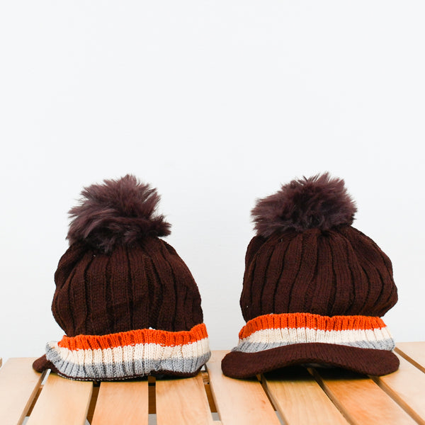 Kids Winter Pom Pom Cap