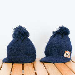 Kids Winter Pom Pom Cap