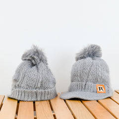 Kids Winter Pom Pom Cap